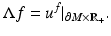 $$\displaystyle{ \Lambda f = u^{f}\vert _{ \partial M\times \mathbb{R}_{+}}. }$$