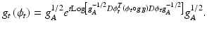 $$ g_{t} \left( {\phi_{t} } \right) = g_{A}^{1/2} e^{{t{\text{Log}}\left[ {g_{A}^{ - 1/2} D\phi_{t}^{T} \left( {\phi_{t} \circ g_{B } } \right)D\phi_{t} g_{A}^{ - 1/2} } \right]}} g_{A}^{1/2} . $$