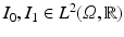 $$I_0, I_1 \in L^2(\varOmega , \mathbb {R})$$