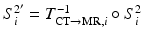 $$S_i^{2'} = T_{\text {CT}\rightarrow \text {MR},i}^{-1}\circ S_i^2$$