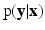 $$\mathrm {p}(\mathbf{y}| \mathbf{x}) > 0, \forall \mathbf{y}$$” src=”/wp-content/uploads/2016/09/A339424_1_En_58_Chapter_IEq30.gif”></SPAN>, from the Hammersley-Clifford theorem, we can express the conditional probability as a Gibbs distribution. The factorization of <SPAN id=IEq31 class=InlineEquation><IMG alt=