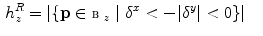 $$\begin{aligned} h_z^P&= | \{ \mathbf {p} \in \fancyscript{B}_{z} \ | \ \delta ^y > | \delta ^x | \ge 0 \} | \end{aligned}$$” src=”/wp-content/uploads/2016/10/A331518_1_En_15_Chapter_Equ7.gif”></DIV></DIV><br />
<DIV class=EquationNumber>(7)</DIV></DIV><br />
<DIV id=Equ8 class=Equation><br />
<DIV class=EquationContent><br />
<DIV class=MediaObject><IMG alt=