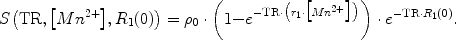 $$S\big(\textrm{TR},\big[M{n^{2 + }}\big],{R_1}(0)\big) =  {\rho _0} \cdot \left(1 {-} {e^{ -{\textrm{TR}} \cdot \big(r_1 \cdot \big[M{n^{2 + }}\big]\big)}}\right) \cdot {e^{ - {\textrm{TR}} \cdot {R_1}(0)}}.$$